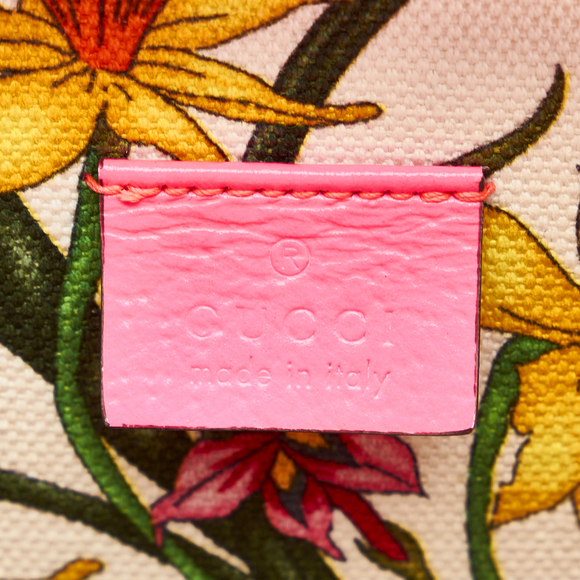 GUCCI Medium Flora Satchel - Picture 6 of 10